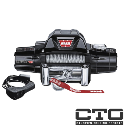 ZEON 12 Winch 12000lb 12V DC 24.38m x 9.52mm Cable