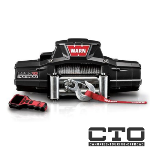 ZEON Platinum 12 Winch 12000lb 12V 24m x 9mm Cable